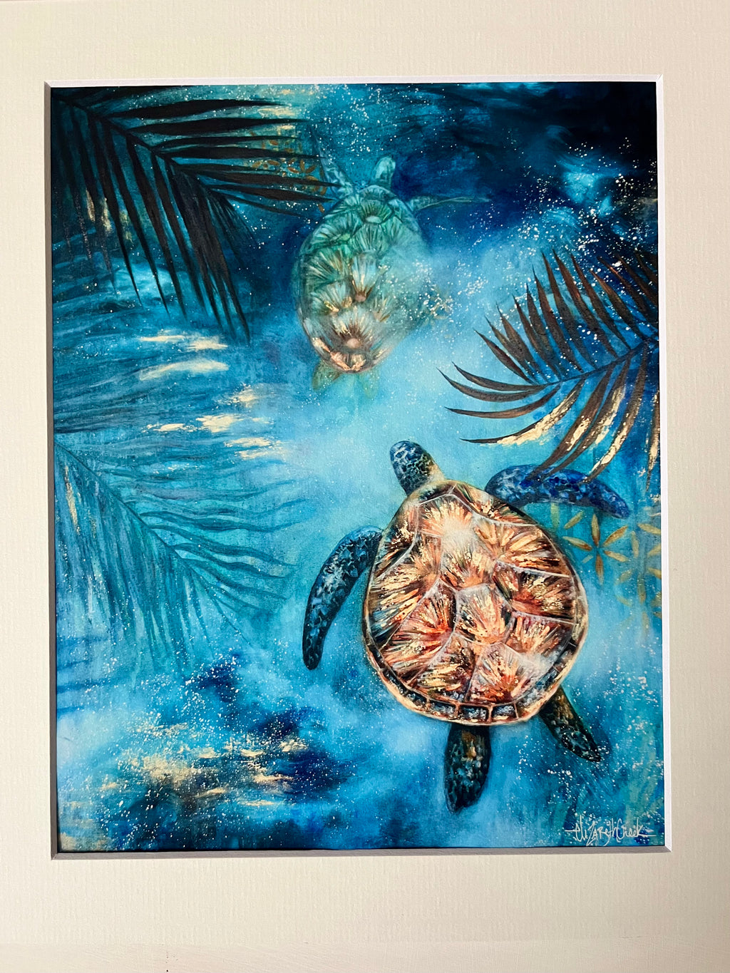 Trust the Current - Fine Art Print with Mount