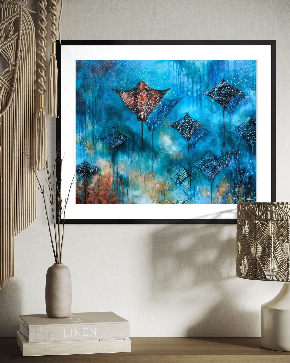 The Deep Sky - Fine Art Print with Mount
