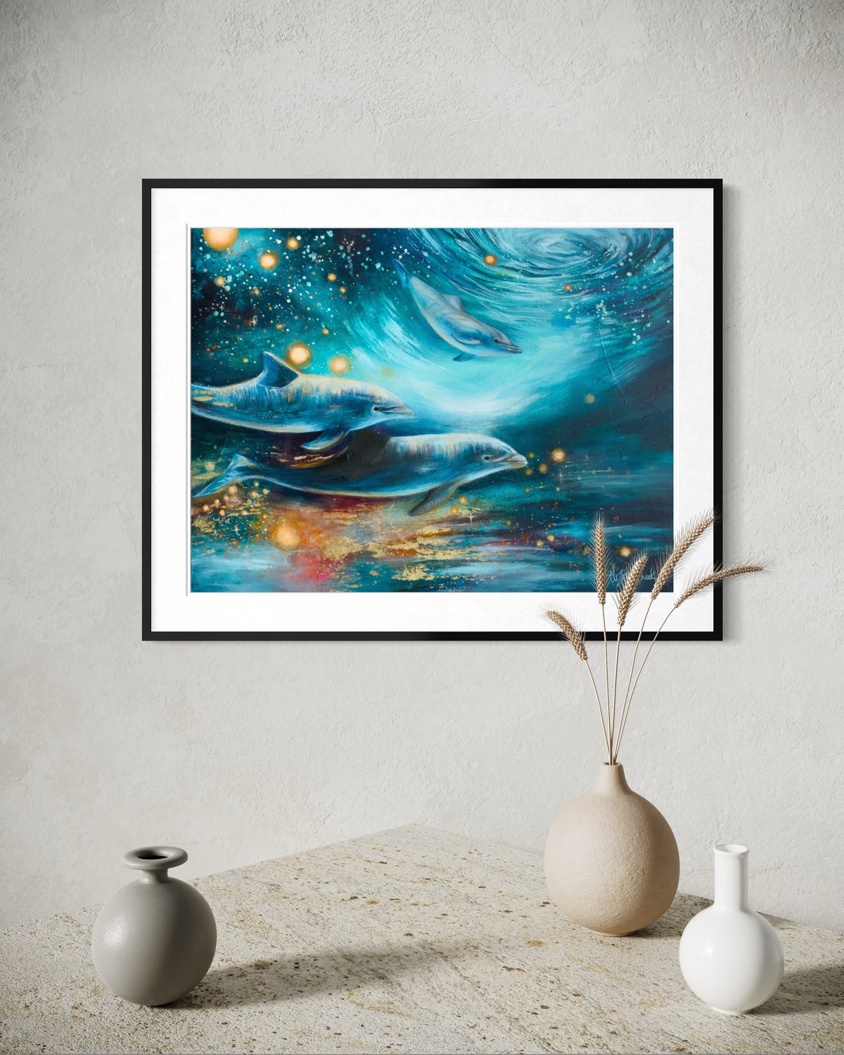 Luminous Waters - Fine Art Print with Mount