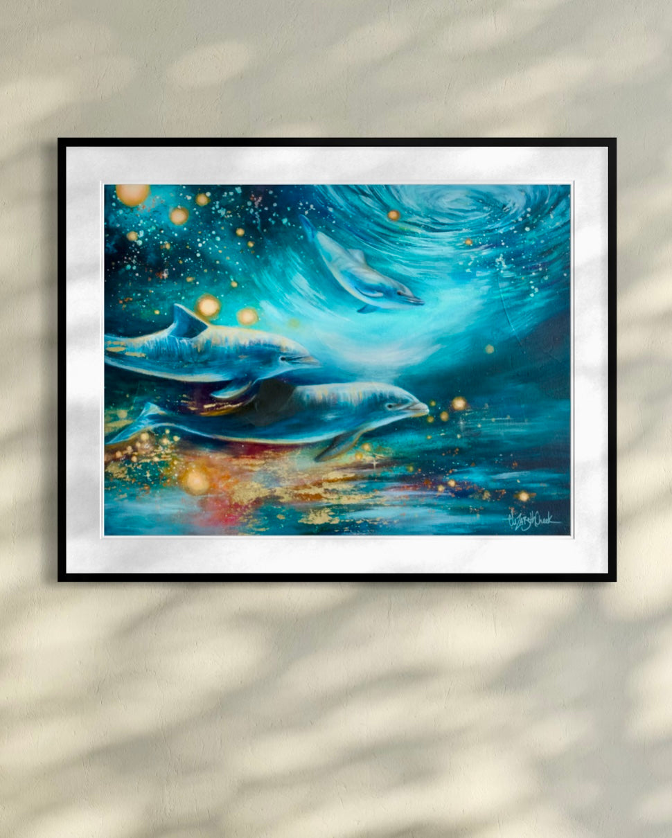 Luminous Waters - Fine Art Print with Mount
